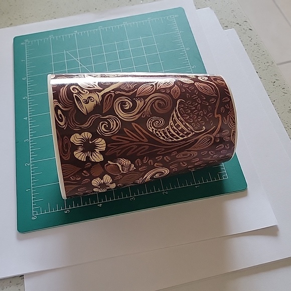 Starbucks Coffee 2006 Mug. 35th Anniversary. Crown Mermaid Copper Brown Shells. - Picture 12 of 12